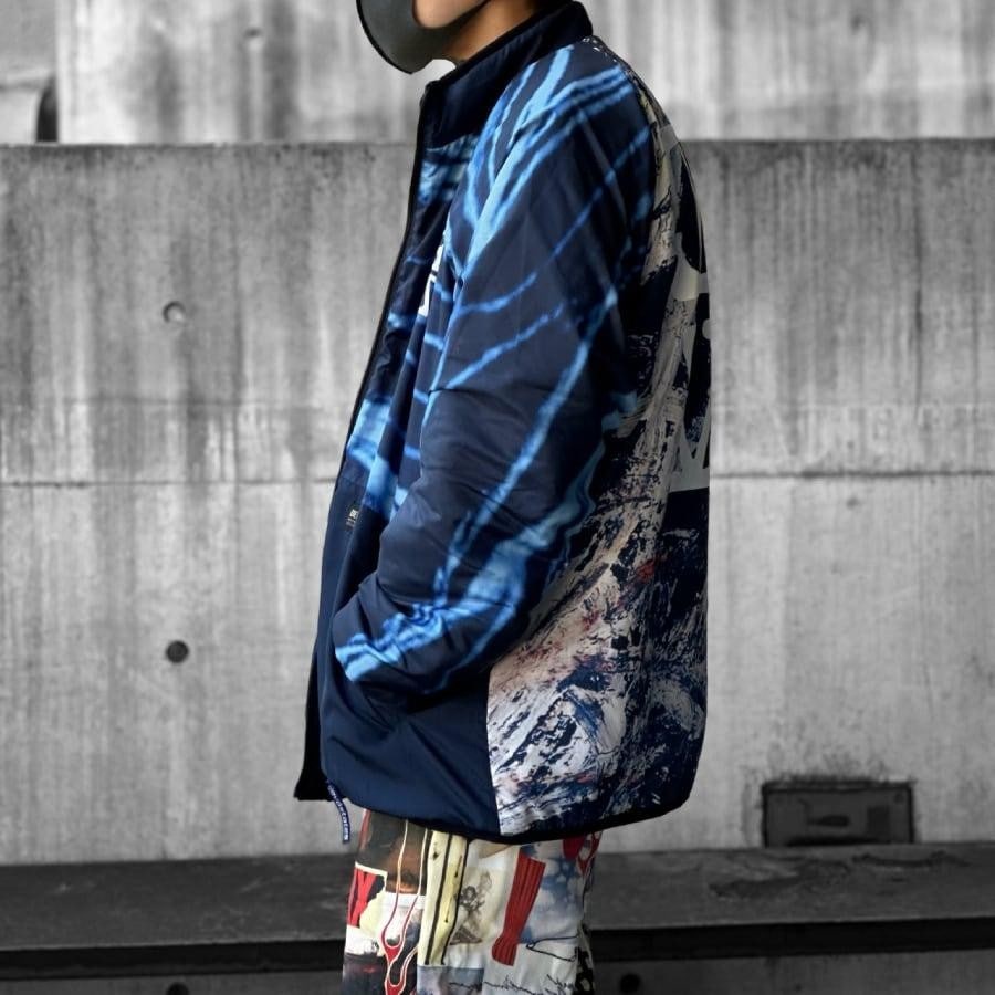 【DEVA STATES】Sherpa Jacket - TENZING-02(BLACK/BLUE) BLACK/BLUE XXL