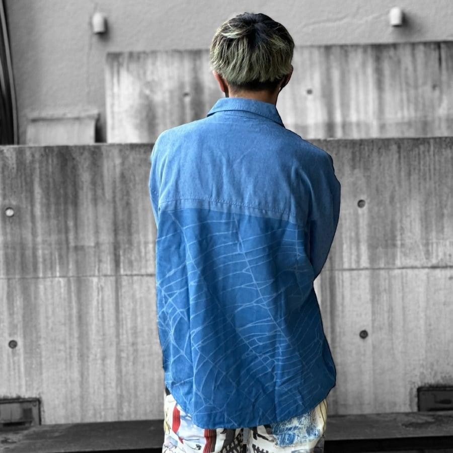 【DEVA STATES】Corduroy Overshirt - ORB (BLUE) BLUE XL