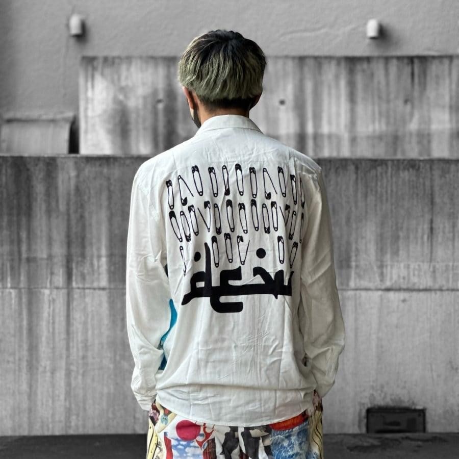 【DEVA STATES】Long Sleeve Shirt - OBSCURE(WHITE) WHITE XL