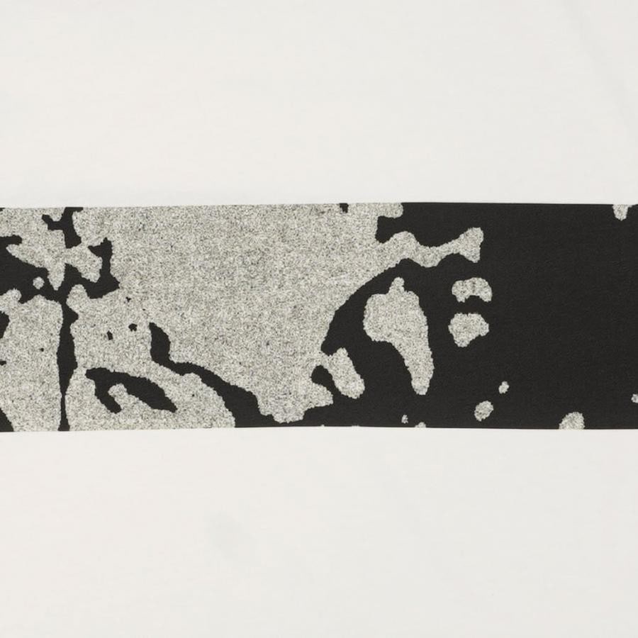 【DEVA STATES】LS Tshirt - SLOTH(WHITE/BLACK) WHITE/BLACK XL