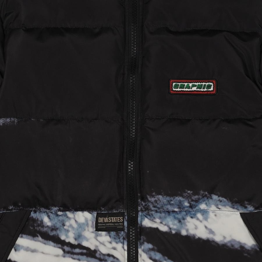 【DEVA STATES】Puffer Jacket - OBSCURE(BLACK) BLACK XL