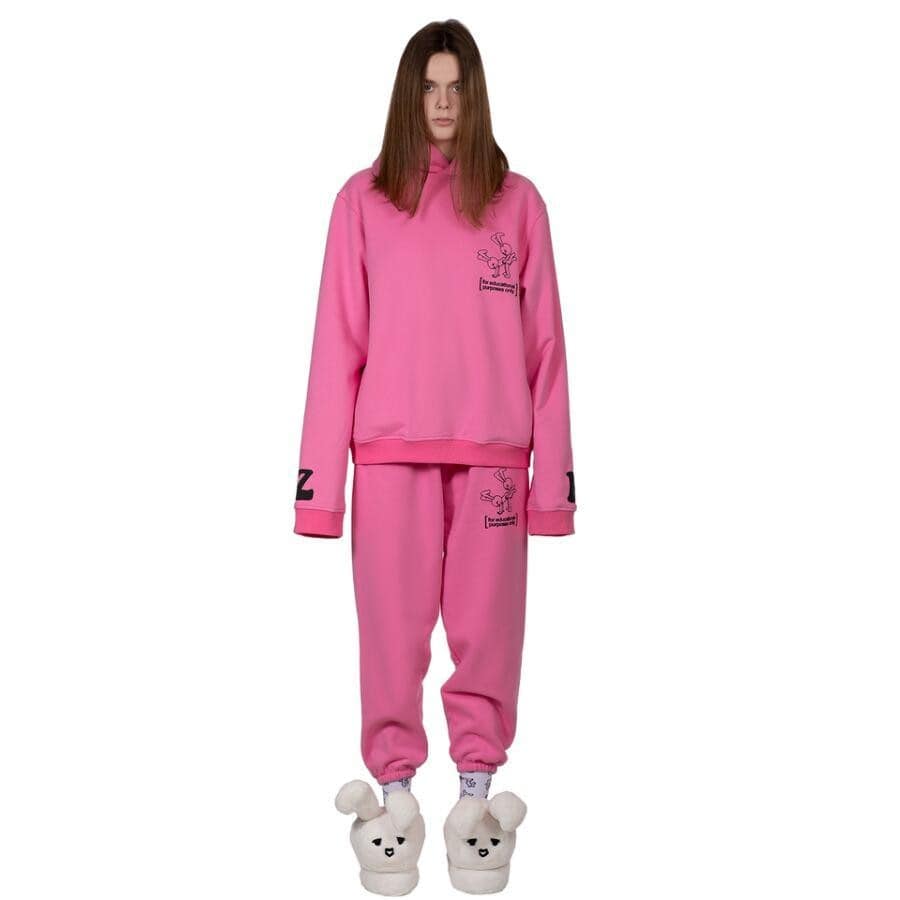 【NATASHA ZINKO】PORNO BUNNY JOGGING PANTS(PINK) PINK XXS