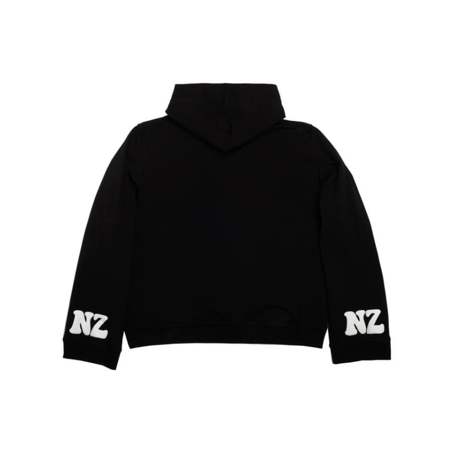 【NATASHA ZINKO】PORNO BUNNY HOODIE(BLACK) BLACK S