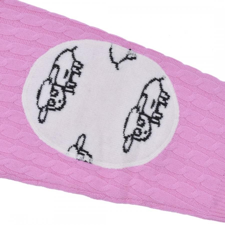 【NATASHA ZINKO】PULLOVER RABBITS AND SHEEPS(PINK/WHITE) PINK/WHITE S