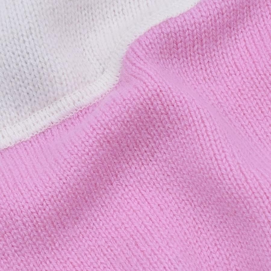 【NATASHA ZINKO】PULLOVER RABBITS AND SHEEPS(PINK/WHITE) PINK/WHITE S