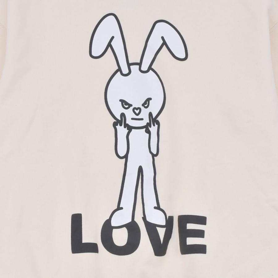 【NATASHA ZINKO】LOVE BUNNY HOODIE(BEIGE) BEIGE S