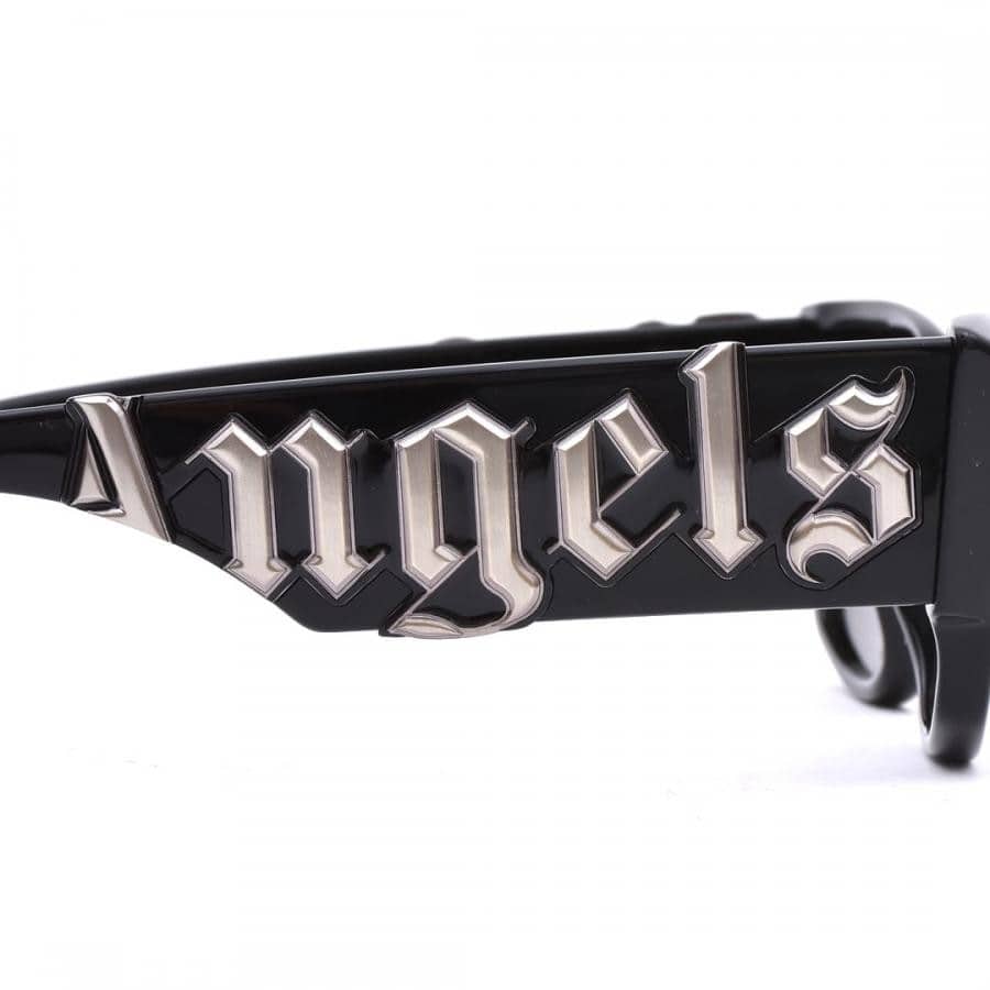 【Palm Angels】LAGUNA SUNGLASSES BLACK/GREY BLACK/GREY F