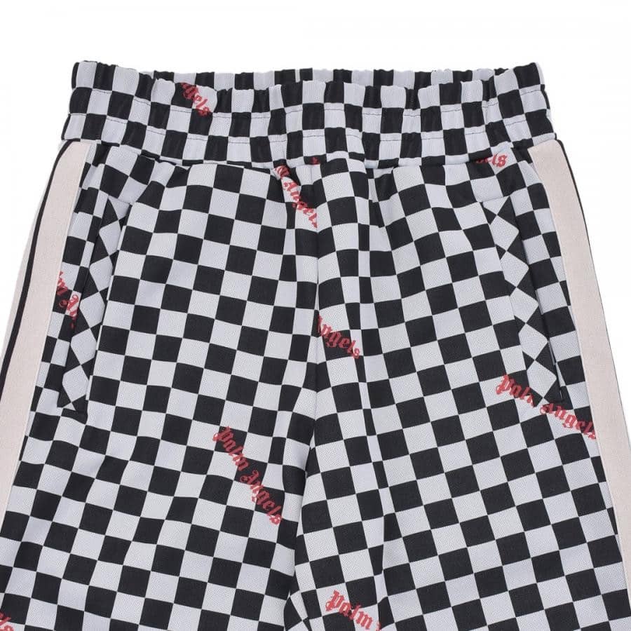 【Palm Angels】JQRDDAMIER CLASSIC TRACKPANTS(BLACK/RED) BLACK/RED S