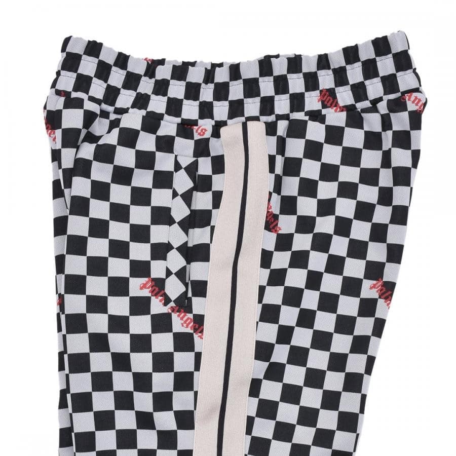 【Palm Angels】JQRDDAMIER CLASSIC TRACKPANTS(BLACK/RED) BLACK/RED S