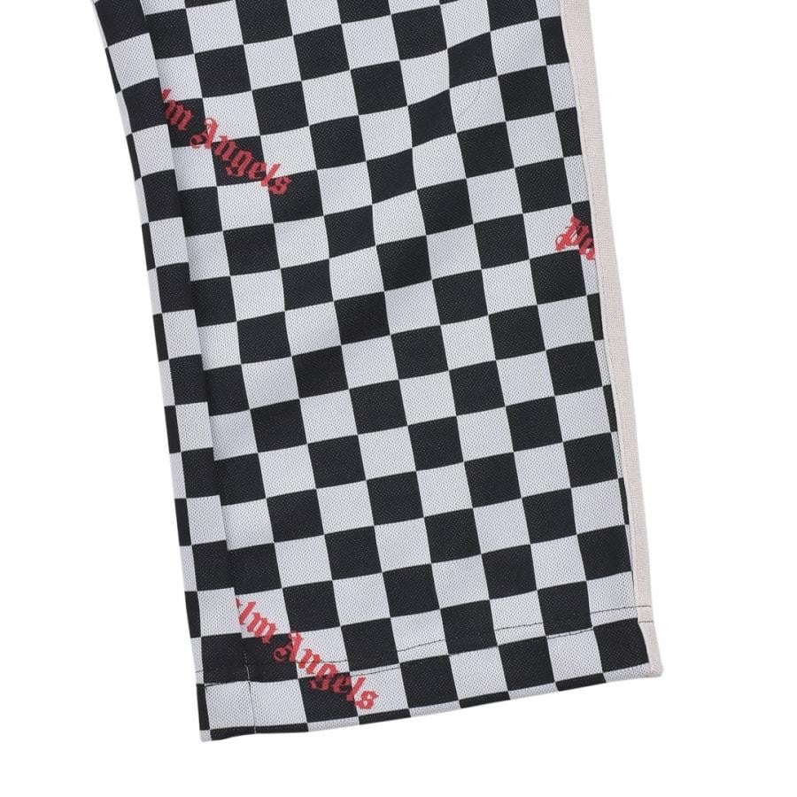【Palm Angels】JQRDDAMIER CLASSIC TRACKPANTS(BLACK/RED) BLACK/RED S