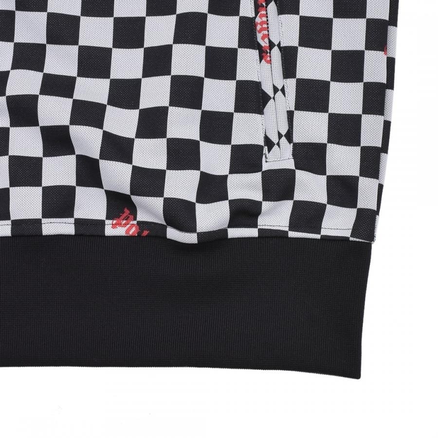 【Palm Angels】JQRD DAMIER CLASSIC TRACKJKT(BLACK/RED) BLACK/RED L