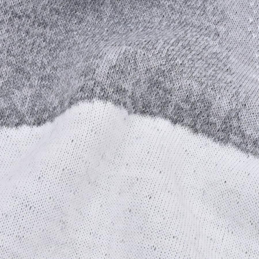 【Palm Angels】JQRD FLAG SWEATER(GREY/BLACK) GREY/BLACK L