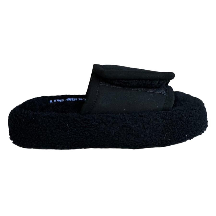 【NATASHA ZINKO】SHEARLING SLIPPERS(BLACK) BLACK XS