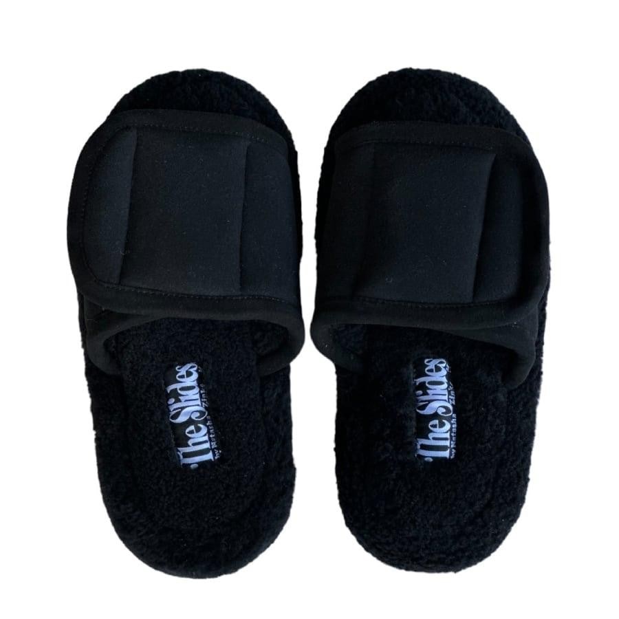 【NATASHA ZINKO】SHEARLING SLIPPERS(BLACK) BLACK XS