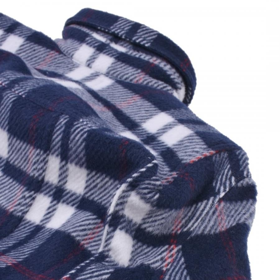 NATASHA ZINKO】OVERSIZED WOOL CHECK JACKET(BLUE/WHITE)(S