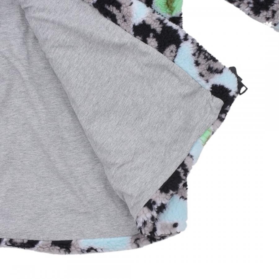 【NATASHA ZINKO】PRINT FLEECE JACKET(BLUE) BLUE XS