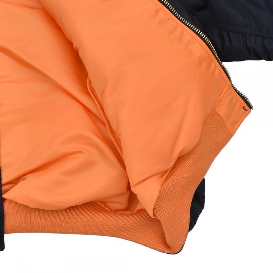 【VETEMENTS】HOODED BOMBER(BLACK) BLACK M