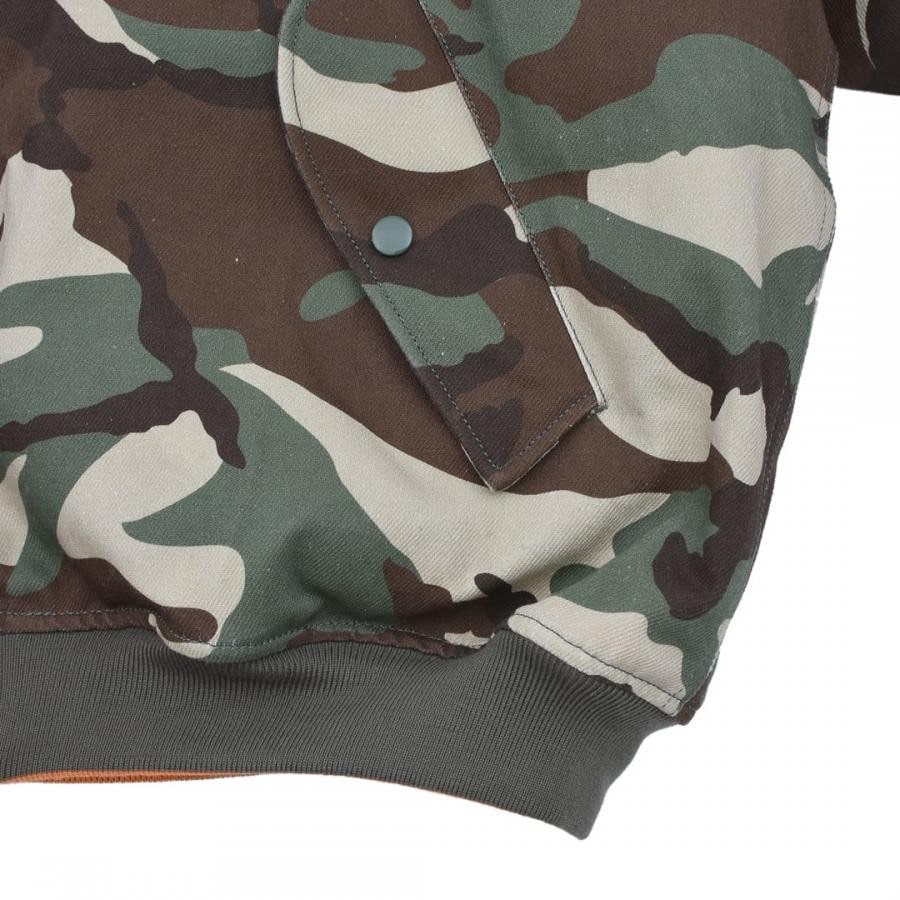 【VETEMENTS】HOODED CAMO BOMBER(CAMO) CAMO XS