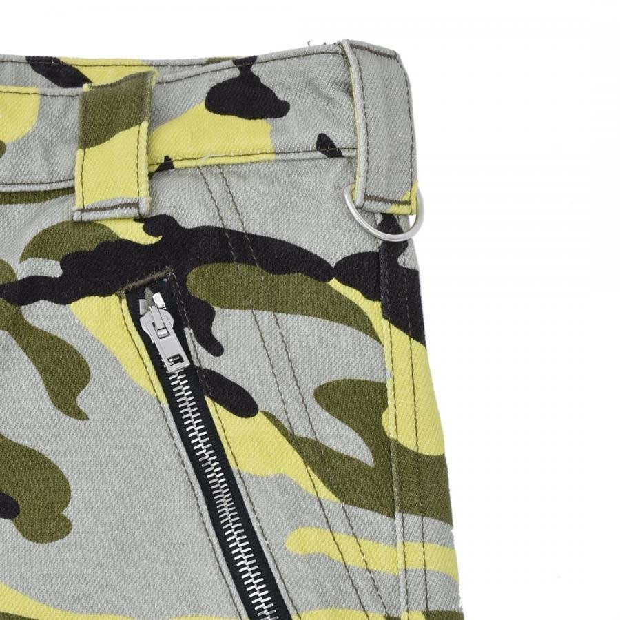 【VETEMENTS】NEON CAMO BIG SHAPE TRANSFORMER PANTS(CAMO)