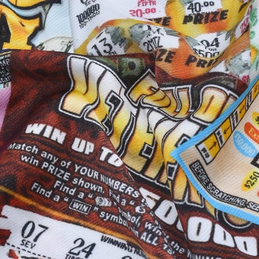 【VETEMENTS】LOTTERY FLUID JERSEY PANTS(MULTI) MULTI XS