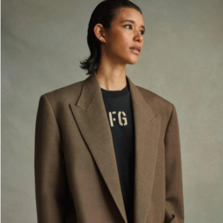 FEAR OF GOD SEVENTH COLLECTION "FG" Tee BLACK S