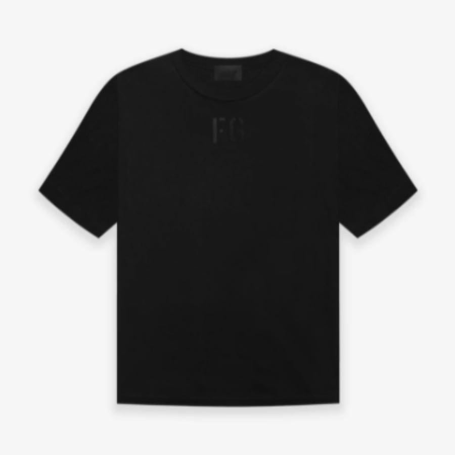 FEAR OF GOD SEVENTH COLLECTION "FG" Tee BLACK M