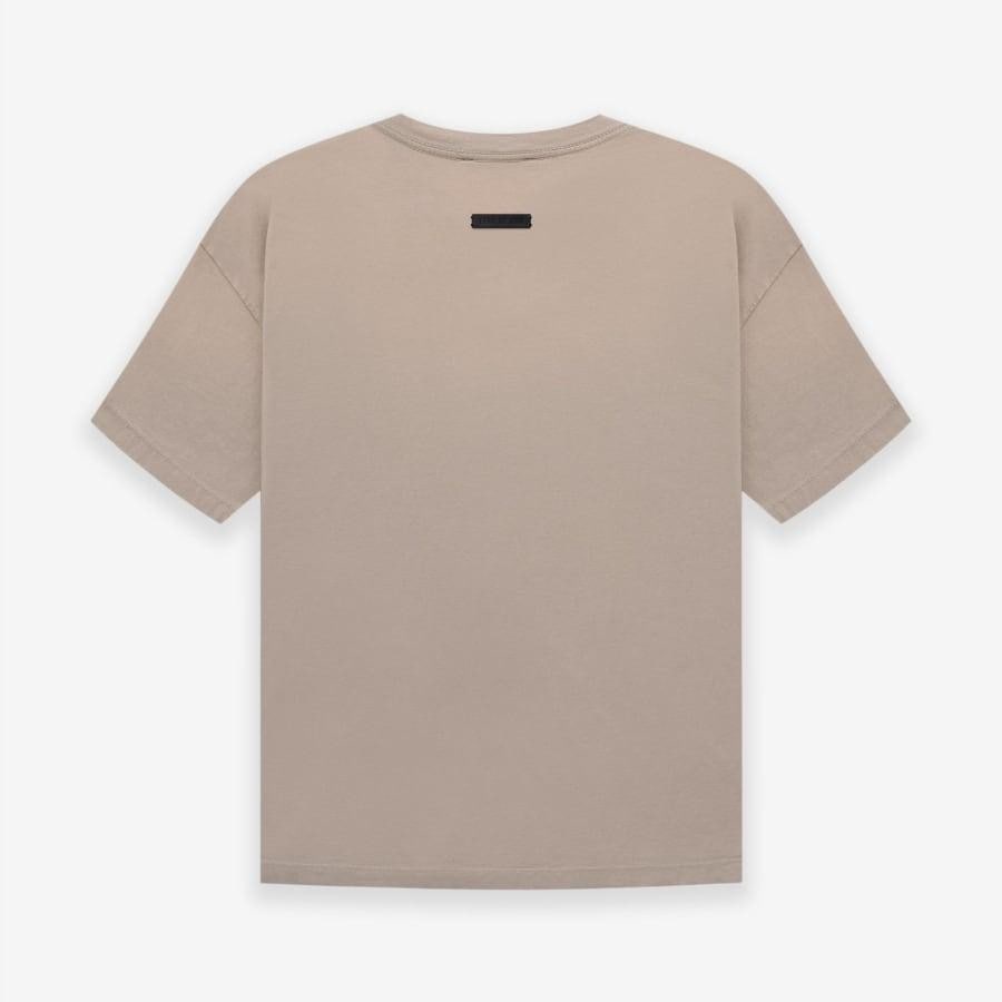 FEAR OF GOD SEVENTH COLLECTION FG TEE SHIRT GREY BEIGE GREY BEIGE S