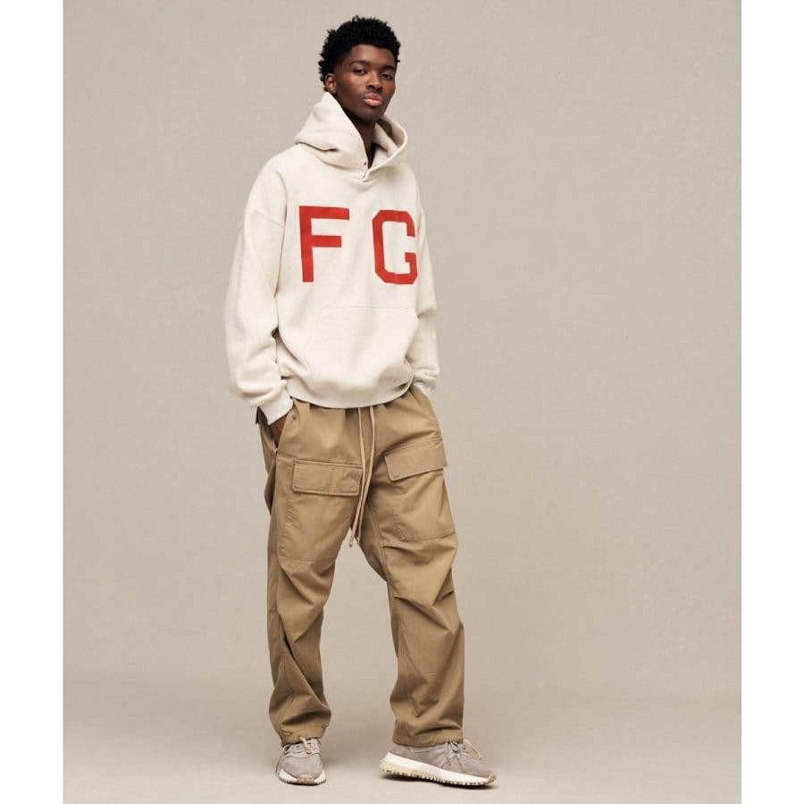 FEAR OF GOD SEVENTH COLLECTION MONARCH HOODIE OFF WHITE L