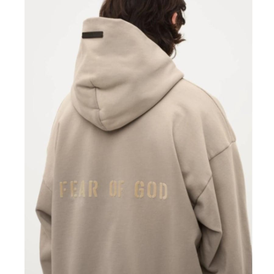 FEAR OF GOD SEVENTH COLLECTION FG HOODIE GREY BEIGE GREY BEIGE M