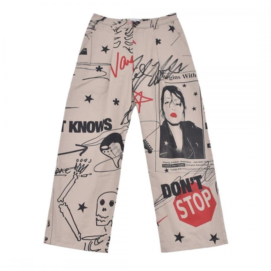 vaquera WOMENS PRINTED TROUSER WOVEN