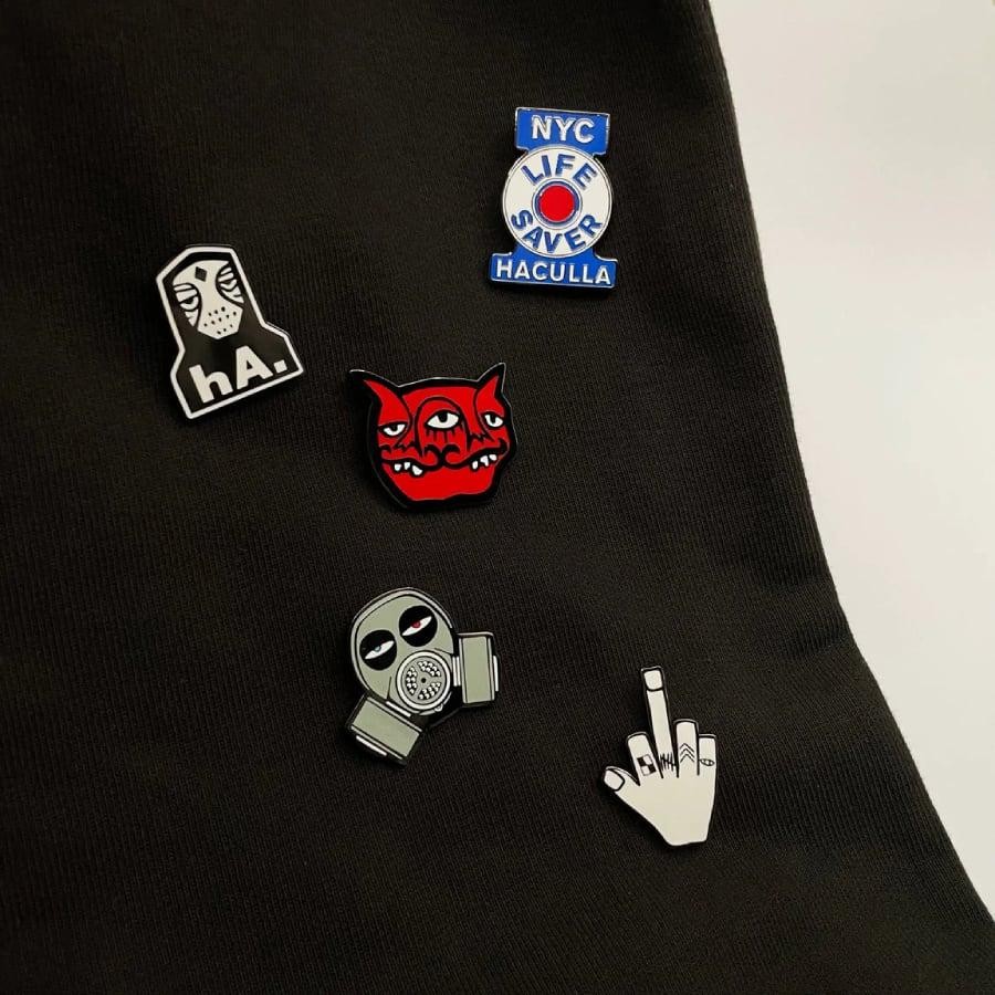 【Haculla】PIN EXPLOSION JOGGER（BLACK） BLACK M