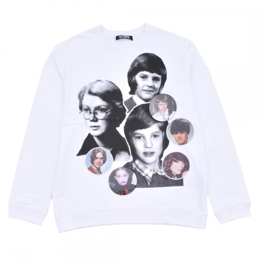 ブランド一覧 | ワールド オンラインストア sweater Crewneck Simons Raf with WHITE collage(L portrait トップス