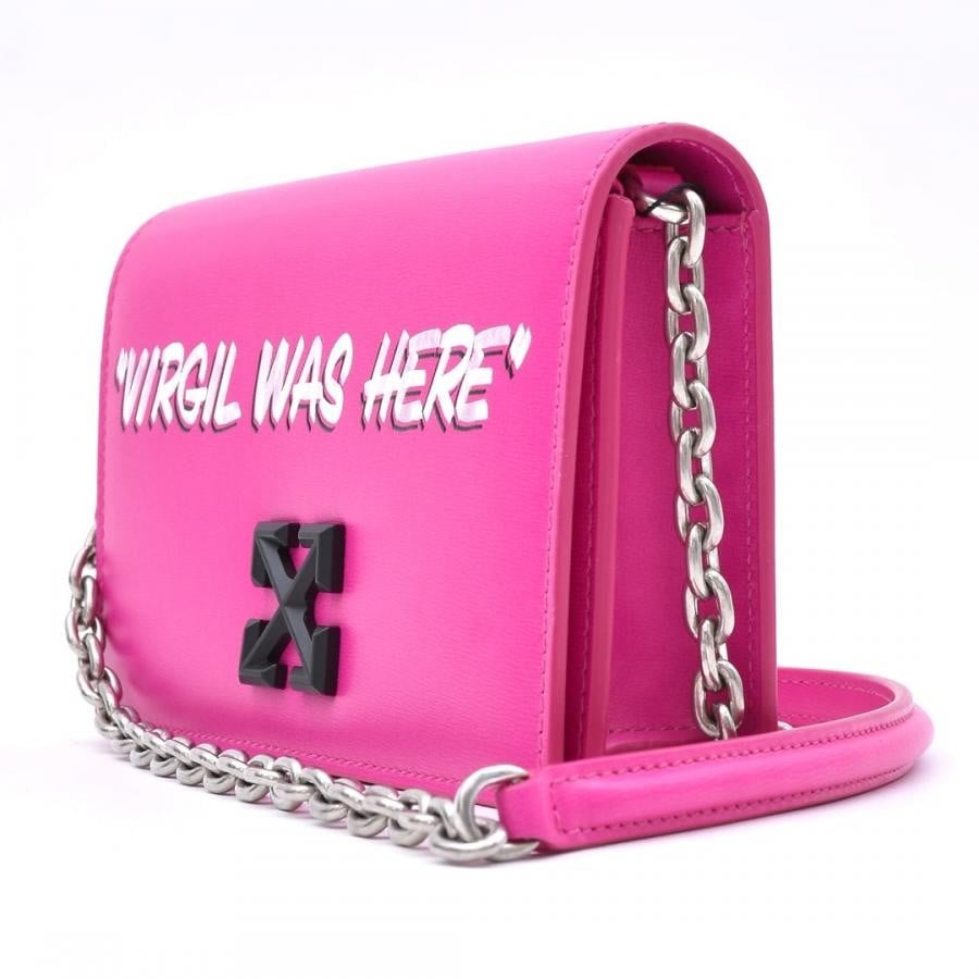 【OFF-WHITE】JITNEY 0.5 SHOULDER QUOTE (PINK) PINK F