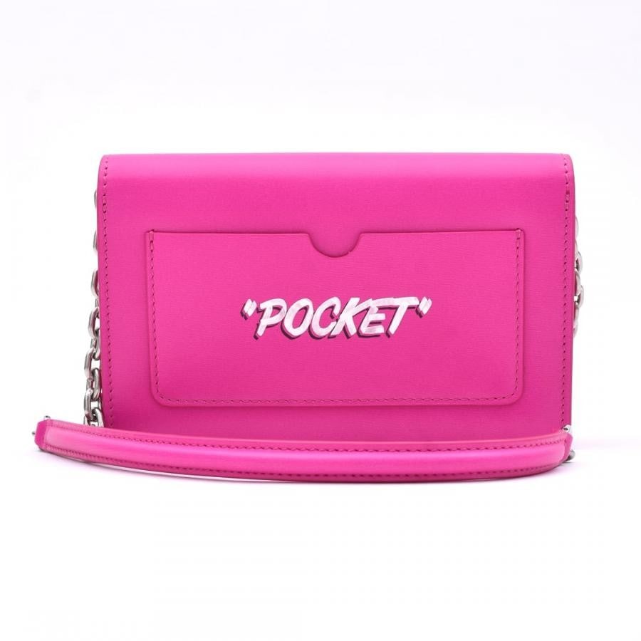 【OFF-WHITE】JITNEY 0.5 SHOULDER QUOTE (PINK) PINK F