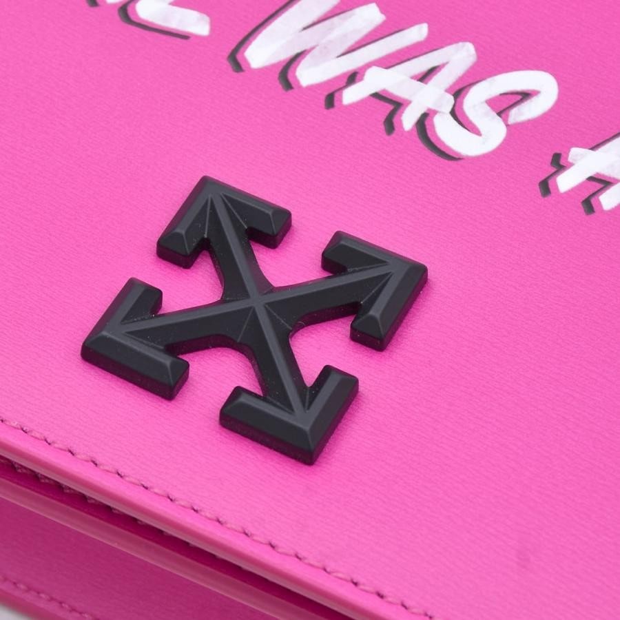 【OFF-WHITE】JITNEY 0.5 SHOULDER QUOTE (PINK) PINK F