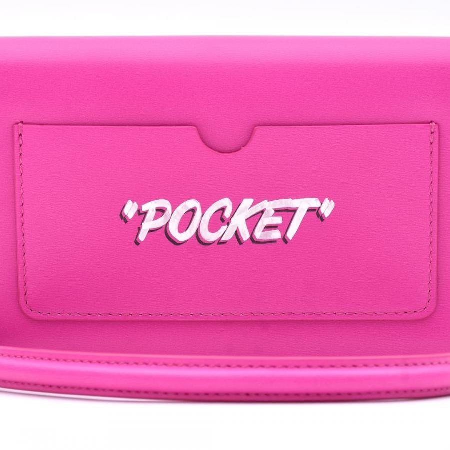 【OFF-WHITE】JITNEY 0.5 SHOULDER QUOTE (PINK) PINK F