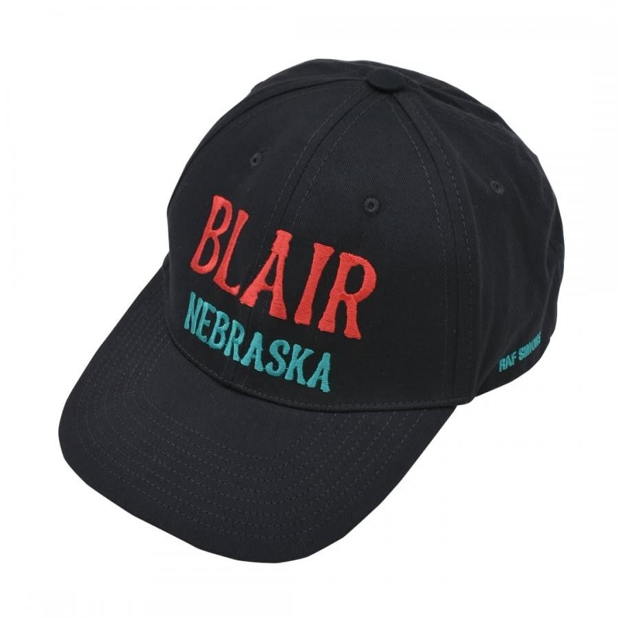 Raf Simons Blair Nebraska cotton cap BLACK BLACK F