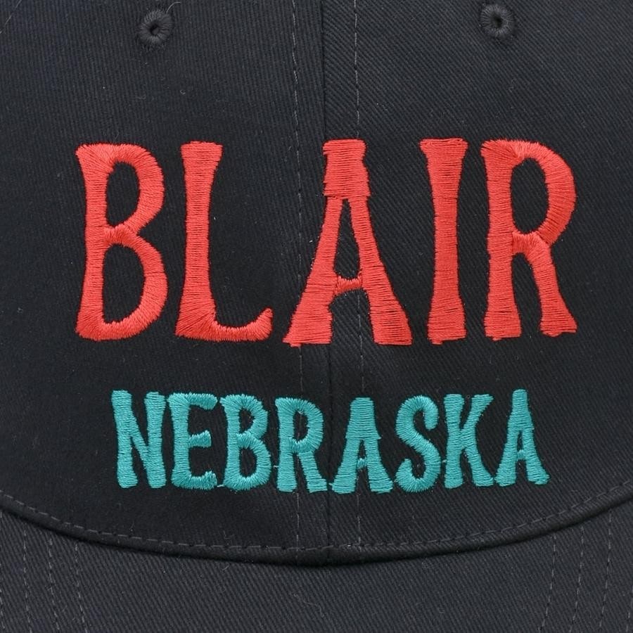 Raf Simons Blair Nebraska cotton cap BLACK BLACK F