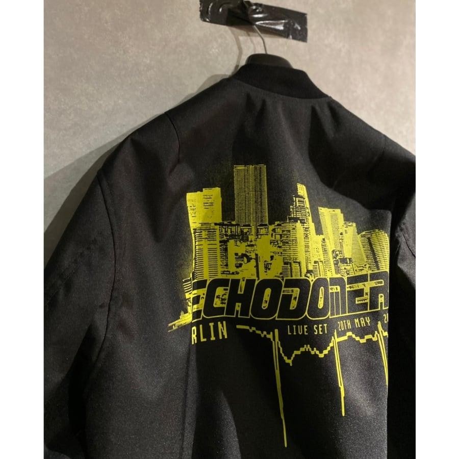 RAF SIMONS School uniform bomber Echodomer BLACK BLACK M