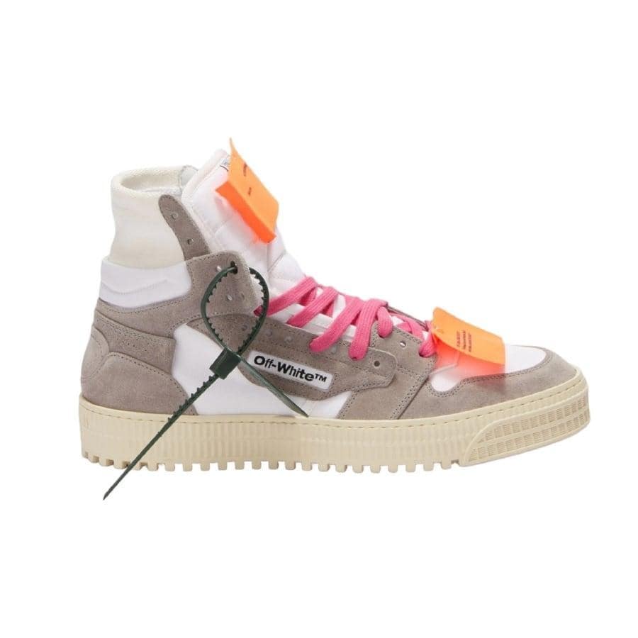 【OFF-WHITE】3.0 OFF COURT SUEDE/CANVAS (WHITE/GREY) WHITE/GREY 43