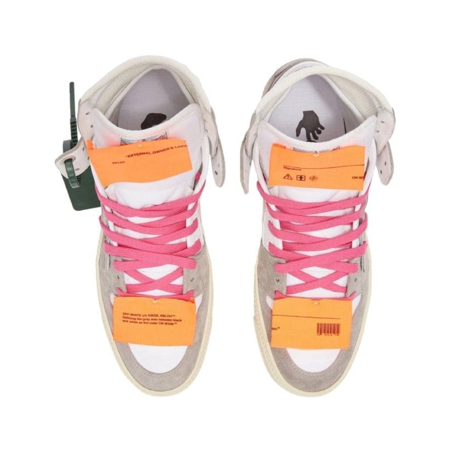 【OFF-WHITE】3.0 OFF COURT SUEDE/CANVAS (WHITE/GREY) WHITE/GREY 43