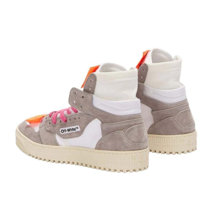 【OFF-WHITE】3.0 OFF COURT SUEDE/CANVAS (WHITE/GREY) WHITE/GREY 43
