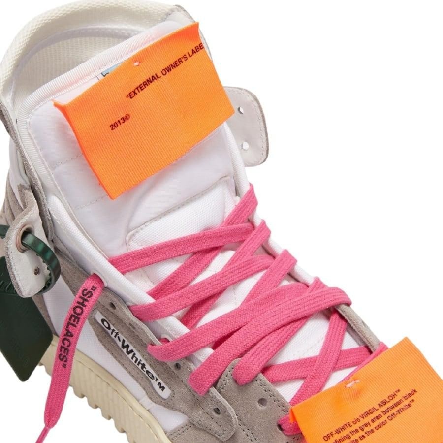 【OFF-WHITE】3.0 OFF COURT SUEDE/CANVAS (WHITE/GREY) WHITE/GREY 43