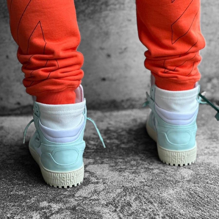 OFF-WHITE】3.0 OFF COURT LEATHER (WHITE/MINT)(42 WHITE/MINT