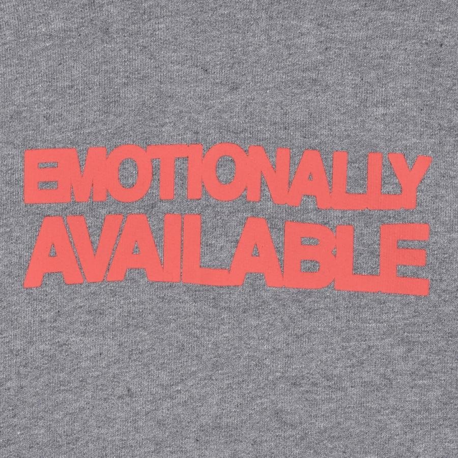 【OFF-WHITE】EMOTION ARROW SKATE HOODIE (GREY) GREY L