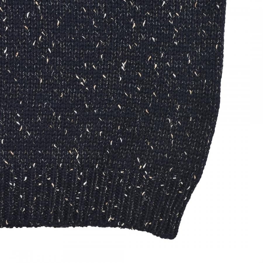 【RAF SIMONS】bulky sweater with wide loose turtleneck(BLACK) BLACK L