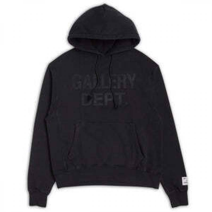 GALLERY DEPTGALLERY DEPT LOGO HOODIEBLACK BLACK M