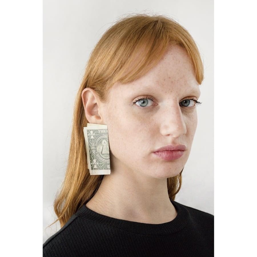 BIIS / DOLLAR / WHITE/BLACK WHITE/BLACK F