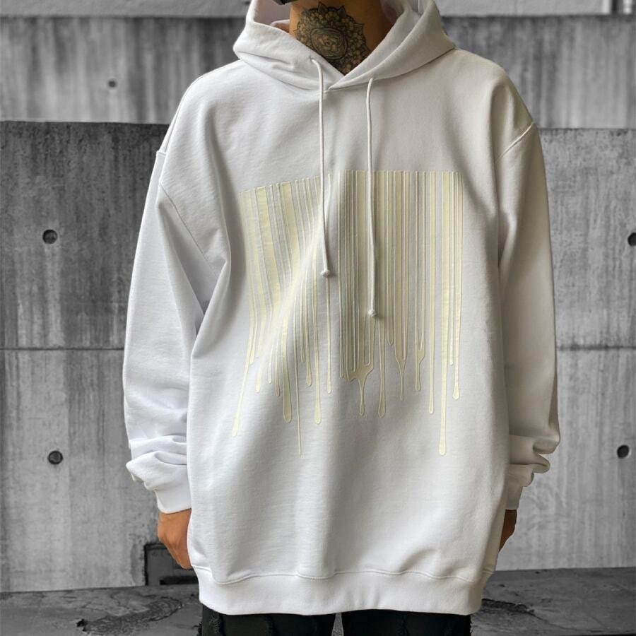 【VTMNTS】DRIPPING BARCODE HOODIE