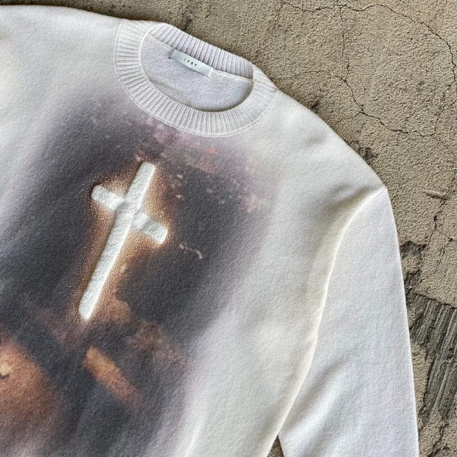 1989 / ON GOD WOOL SWEATSHIRT / OFF WHITE OFF WHITE L